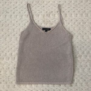 Banana Republic Grey sweater tank.